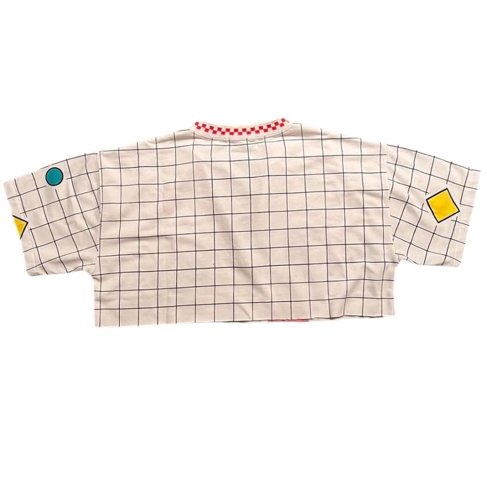 SOLD - Vtg cropped geometric top - Picture 11 of 12